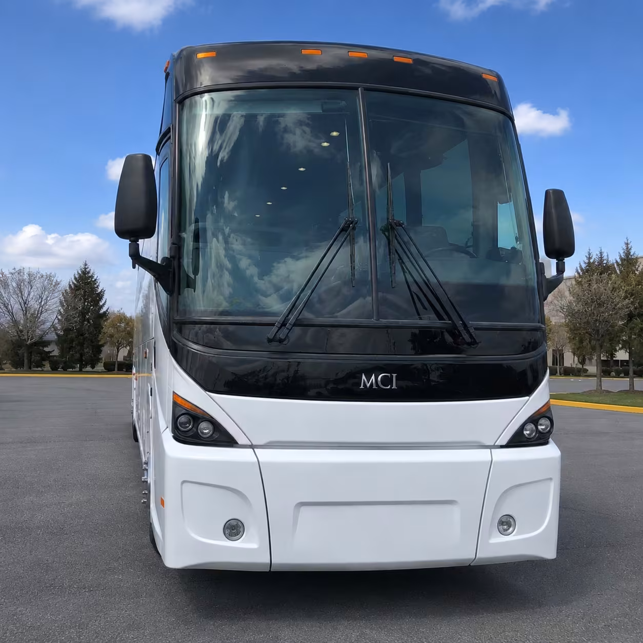 40 56 passenger charter bus
